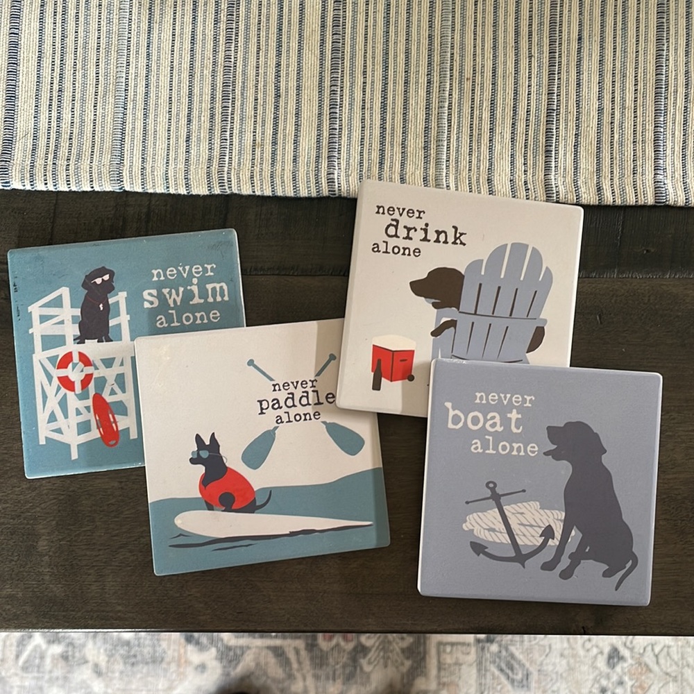 Ceramic Coasters - Picture 2 of 2